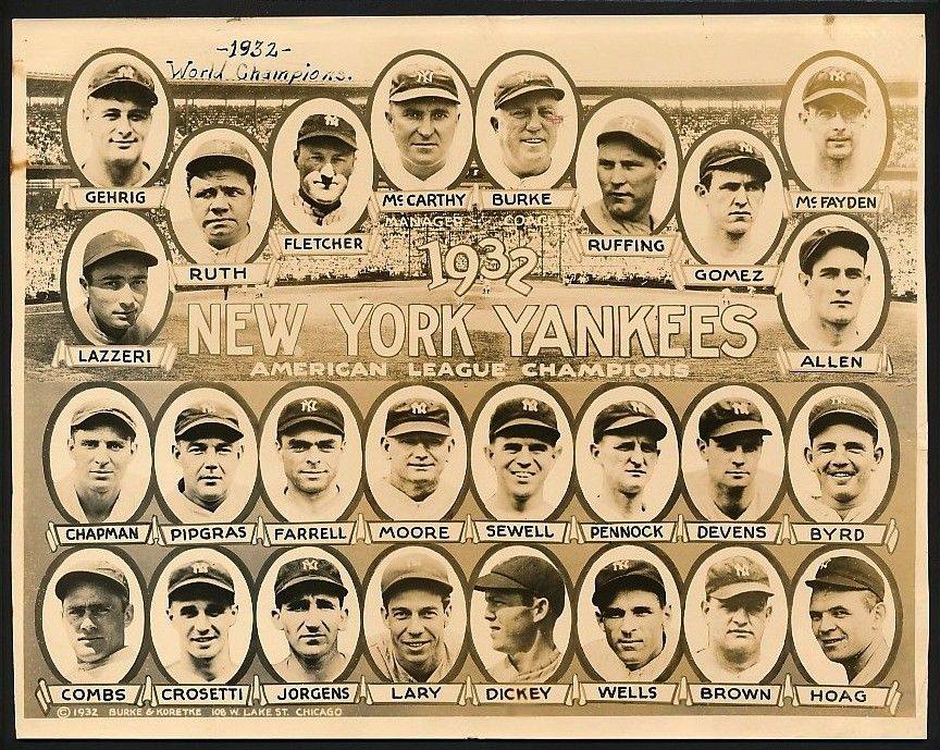 1932 New York Yankees Composite